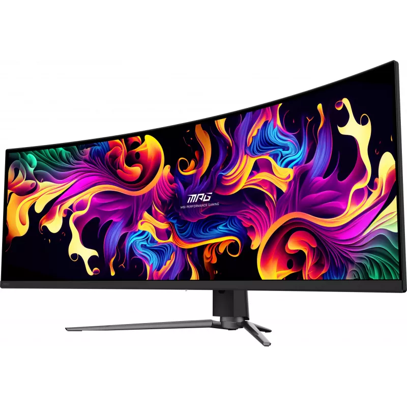 Monitorius MSI MPG 491CQPX QD-OLED 124,5 cm (49 colių) 5120 x 1440 pikselių Dual QHD juodas