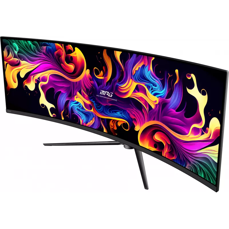 Monitorius MSI MPG 491CQPX QD-OLED 124,5 cm (49 colių) 5120 x 1440 pikselių Dual QHD juodas