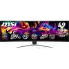 Monitorius MSI MPG 491CQPX QD-OLED 124,5 cm (49 colių) 5120 x 1440 pikselių Dual QHD juodas