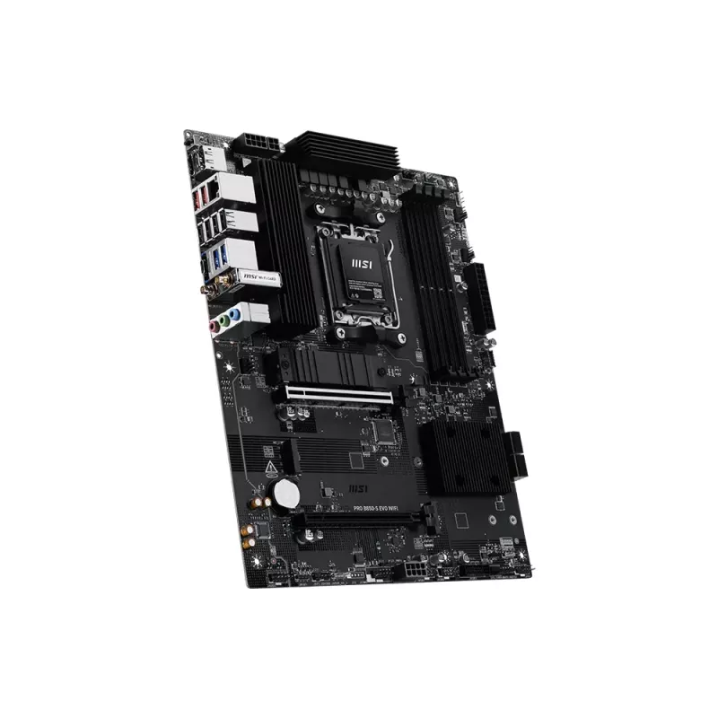 Motininė plokštė MSI PRO B850-S EVO WIFI – AMD B850, Socket AM5, ATX, DDR5, Wi-Fi 7, 2.5GbE