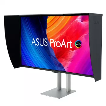 ASUS ProArt OLED PA32UCDMR-K profesionalus monitorius 80 cm (31,5 colio) 3840 x 2160 pikselių 4K Ultra HD QD-OLED juodas, sidabrinis