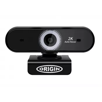 Origin Storage USB Webcam 2K Full HD, 5 MP, 2592 x 1944 pikseliai, 2K Ultra HD, 60 kadrų/s, 10x, USB 2.0