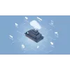 Valdomas tinklo jungiklis Hikvision DS-3E1106P-EI 4 prievadai Fast Ethernet PoE