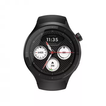Motorola Moto Watch 47 mm juodas OLED GPS išmanusis laikrodis