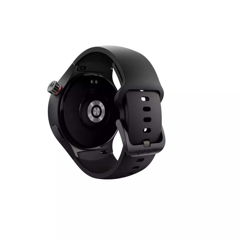 Motorola Moto Watch 47 mm juodas OLED GPS išmanusis laikrodis