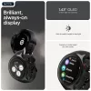 Motorola Moto Watch 47 mm juodas OLED GPS išmanusis laikrodis