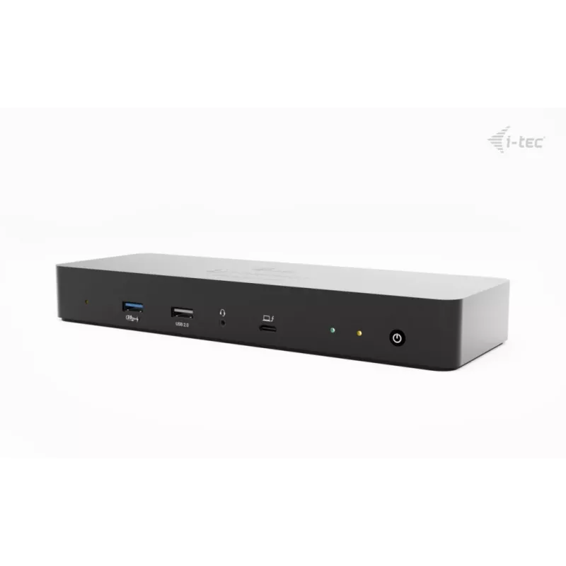 i-tec Thunderbolt 4 Intelektuali Dviejų Ekranų Dokų Stotelė su 90 W įkrovimu