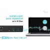 i-tec Thunderbolt 4 Intelektuali Dviejų Ekranų Dokų Stotelė su 90 W įkrovimu