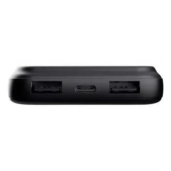 Power bank TRUST 25882 – nešiojamas Li‑Ion 10000 mAh, PD 3.0/PPS/QC3.0, 2×USB‑A + 1×USB‑C, 20 W, juodas