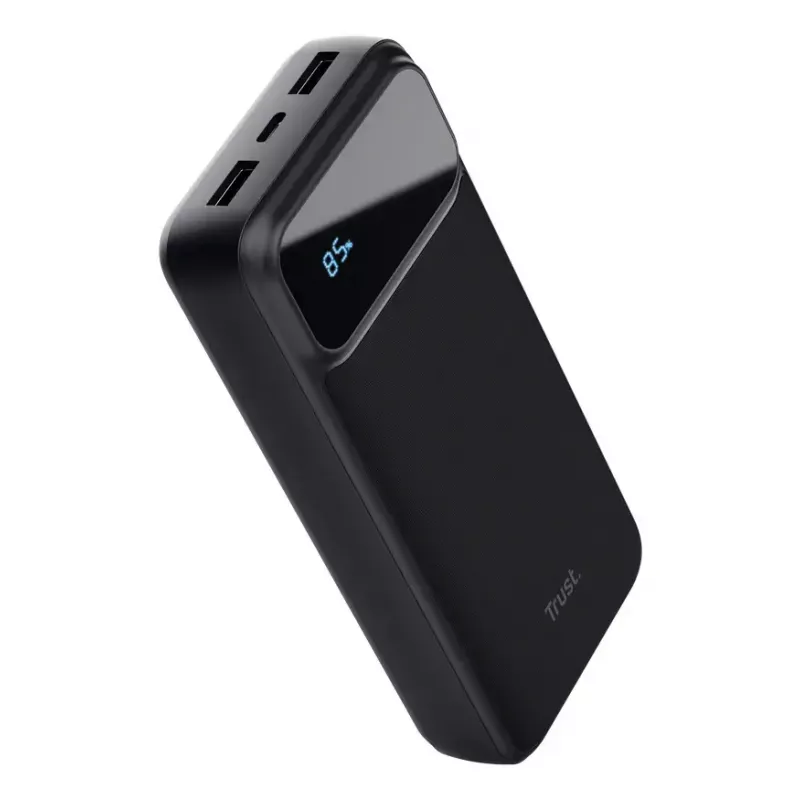 Trust 25883 nešiojamas akumuliatorius 20000 mAh, PD, Li-Ion, juodas