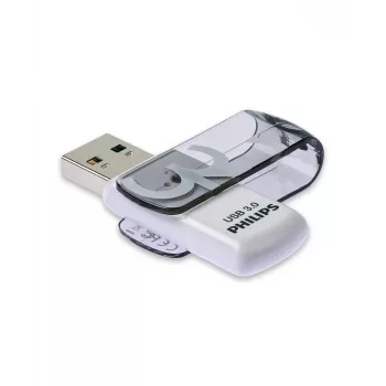 Philips Vivid USB atmintukas 64 GB USB Type-A 3.2 Gen 1 (3.1 Gen 1) Pilka, Balta