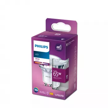 Philips LED lemputė balta 3000 K 4,9 W GU10