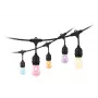WiZ String Lights, protinga girlianda, Wi-Fi/Bluetooth, juoda, Wi-Fi 4 (802.11n), 802.11b, 802.11g, LED, plastikas