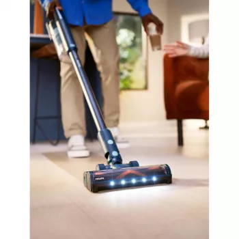 Belaidis šluotinis dulkių siurblys Philips 5000 serija XC5041/01 – 25,2 V Li‑Jon, sausas ir šlapias valymas, cikloninis, be maišelio, kilpinė rankena, žalias
