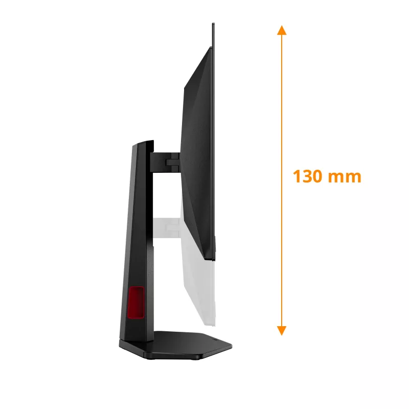 AOC G4 Q27G4ZDR kompiuterio monitorius 67,3 cm (26,5 colio) 2560 x 1440 pikselių Quad HD QD-OLED juodas, raudonas