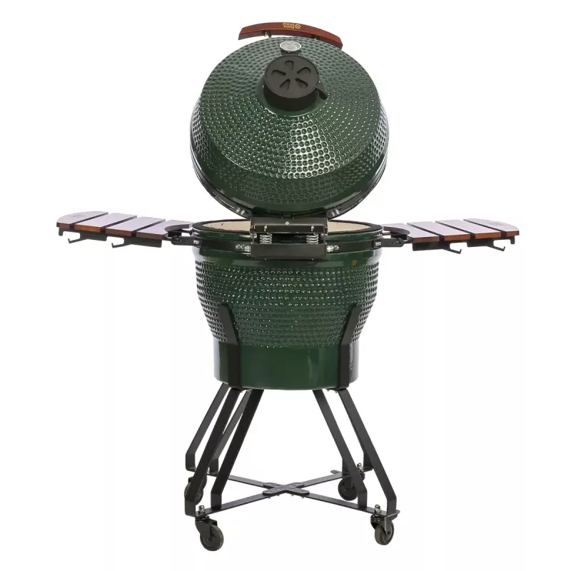 TARGUS Kamado Pro 22 col. M (TunaBone) – keraminis kamado su 22 colių kepimo paviršiumi, žalias