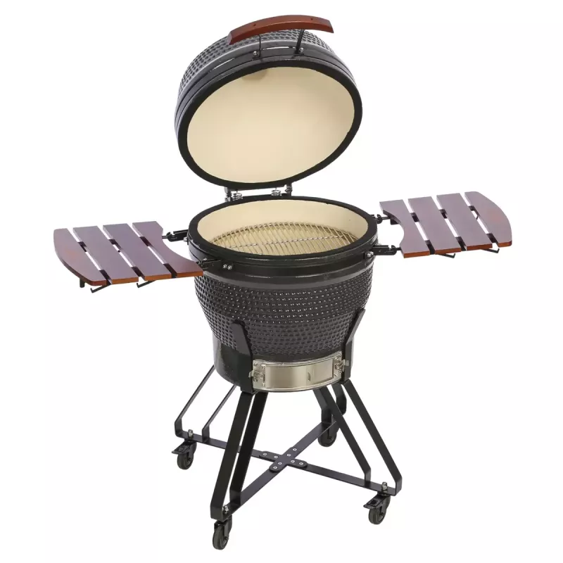 TARGUS Kamado Pro 22 colių grilis M dydžio tamsiai pilka