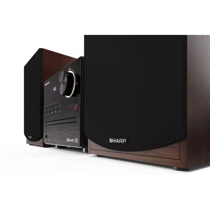 Sharp XL-B512(BR) namų garso mikro sistema 45 W, ruda