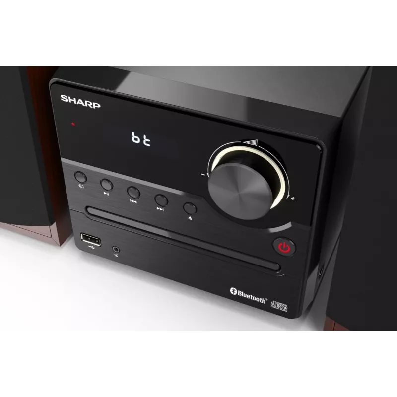 Sharp XL-B512(BR) namų garso mikro sistema 45 W, ruda