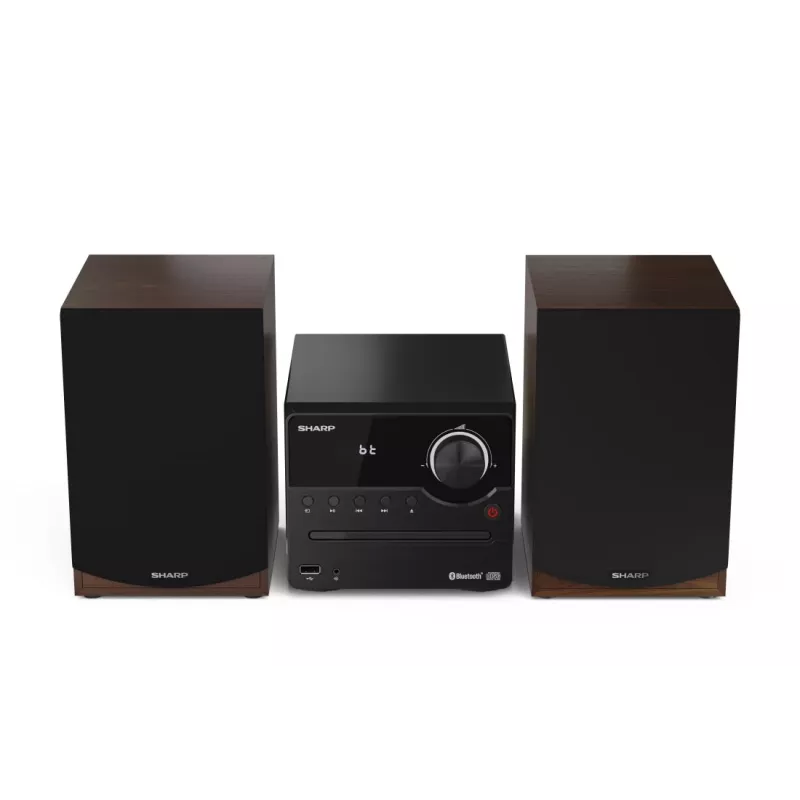 Sharp XL-B512(BR) namų garso mikro sistema 45 W, ruda