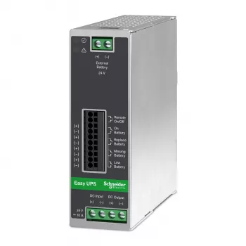 APC BVS240XDPDR 24V DC UPS – 240W, 24V, 10A, montuojamas ant DIN bėgio, maitinimo modulis be akumuliatoriaus
