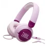 Ausinės JBL Junior 320 laidinės ant ausų, galvos lankas, supra-aural, 20–20000 Hz, 116,8 g, violetinės