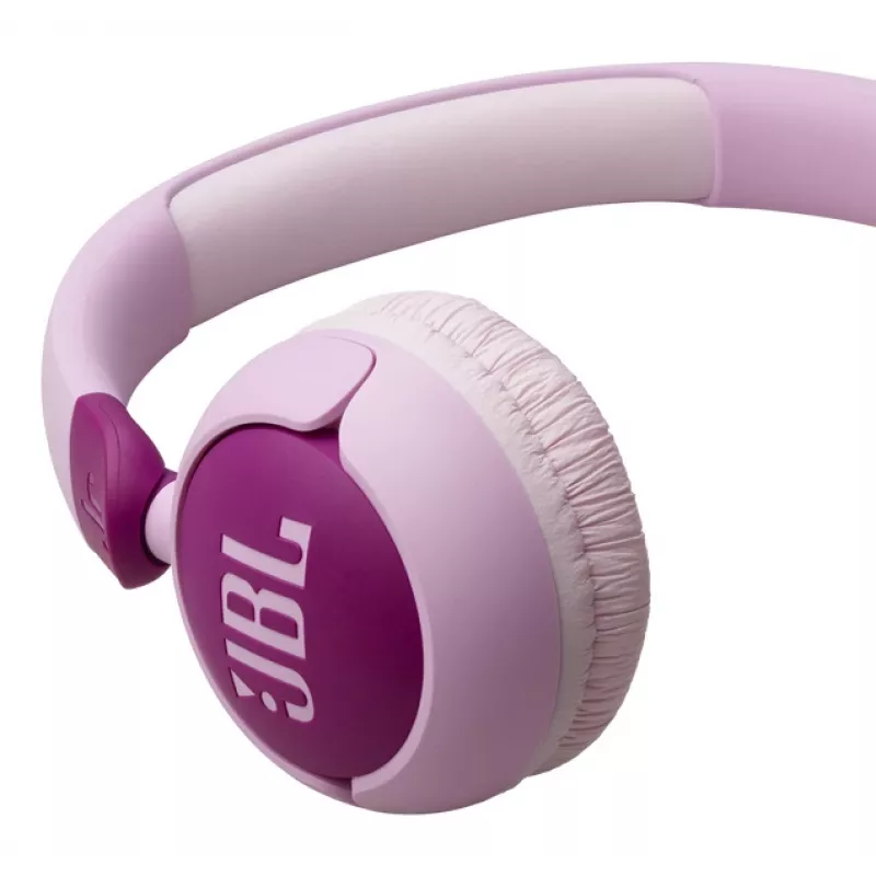 Ausinės JBL Junior 320 laidinės ant ausų, galvos lankas, supra-aural, 20–20000 Hz, 116,8 g, violetinės