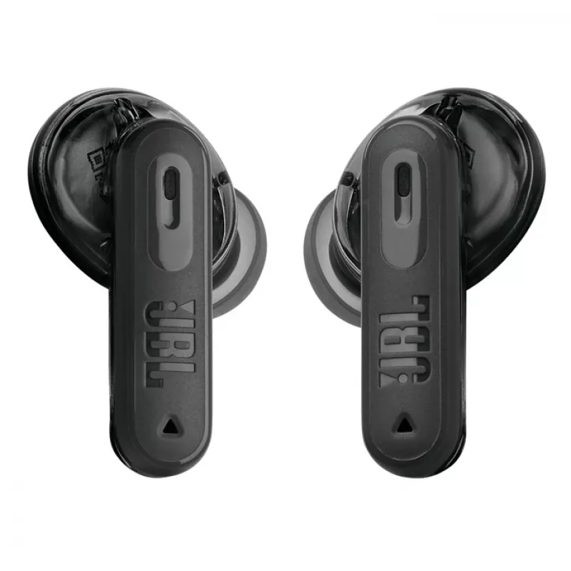 JBL Tune Beam 2 Ghost Edition belaidžiai ausinukai į ausį, muzika/kasdienis naudojimas, juodi
