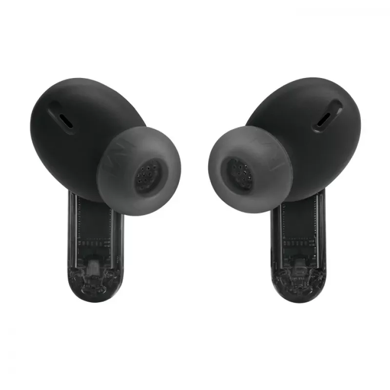 JBL Tune Beam 2 Ghost Edition belaidžiai ausinukai į ausį, muzika/kasdienis naudojimas, juodi