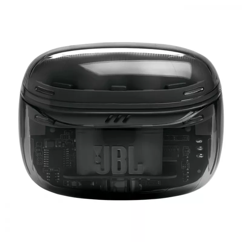 JBL Tune Beam 2 Ghost Edition belaidžiai ausinukai į ausį, muzika/kasdienis naudojimas, juodi