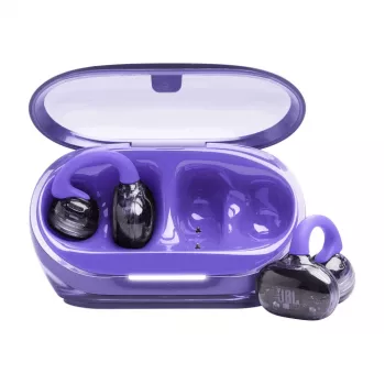 JBL Soundgear Clips Ausinės Atviro Tipo Belaidės TWS Kabliukai Purpurinės