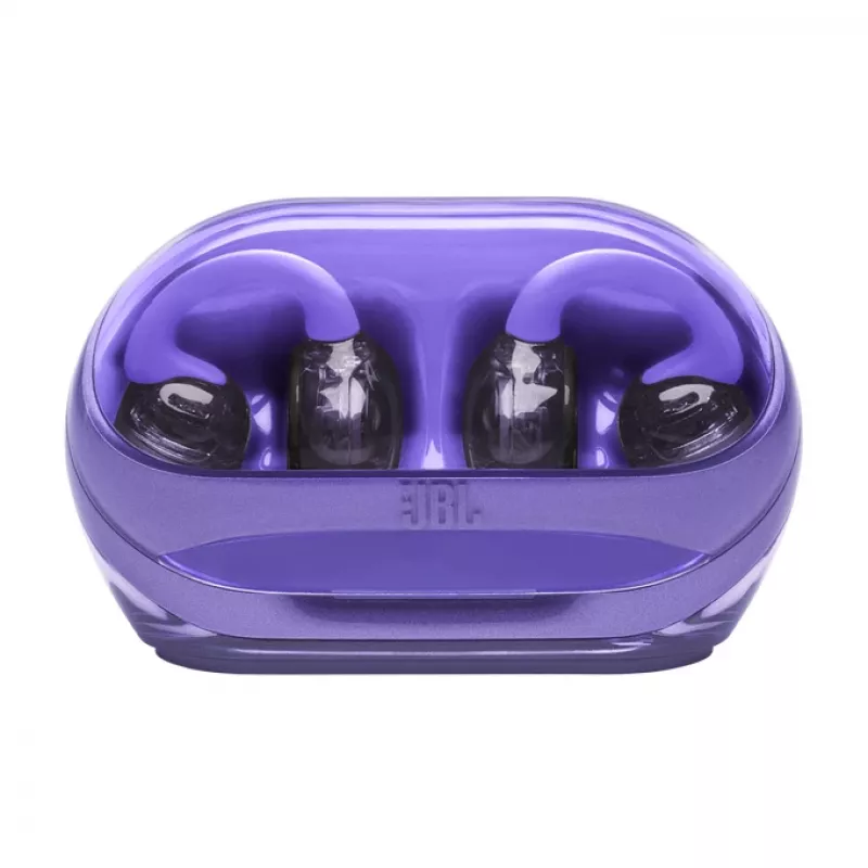 JBL Soundgear Clips Ausinės Atviro Tipo Belaidės TWS Kabliukai Purpurinės