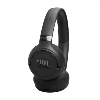 JBL Tune 680NC ausinės belaidės ir laidinės, ant ausų, su mikrofono funkcija, juodos