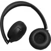 JBL Tune 680NC ausinės belaidės ir laidinės, ant ausų, su mikrofono funkcija, juodos