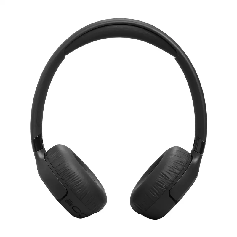 JBL Tune 680NC ausinės belaidės ir laidinės, ant ausų, su mikrofono funkcija, juodos