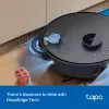 Robotinis siurblys TP-Link Tapo RV50 Pro Omni — 0,28 L dulkių talpa, 5200 mAh baterija, bazinė stotis su 3 L dulkių talpa