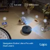 Robotinis siurblys TP-Link Tapo RV50 Pro Omni — 0,28 L dulkių talpa, 5200 mAh baterija, bazinė stotis su 3 L dulkių talpa