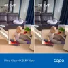 TP-LINK Tapo C250 | PTZ belaidė namų apsaugos kamera su AI | 8 MP | 4mm/F1.6 | H.265 | MicroSD iki 512 GB