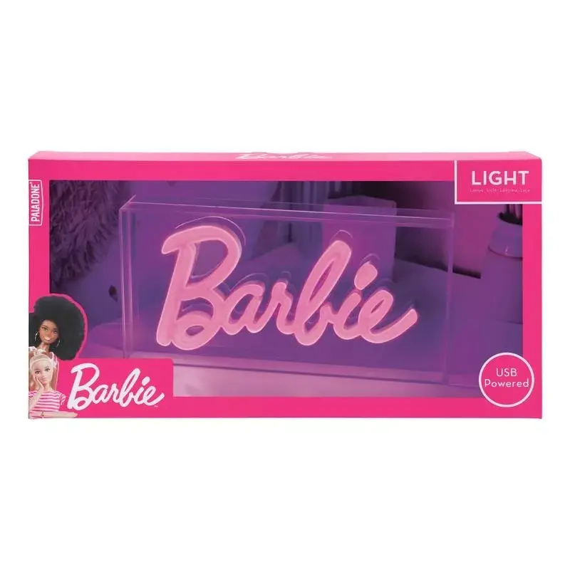 Paladone PP11573BR LED naktinė šviesa Barbie rožinė