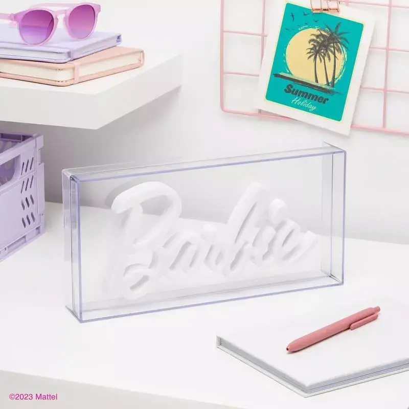 Paladone PP11573BR LED naktinė šviesa Barbie rožinė