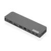 Lenovo USB-C Mini Dock 40AU0065EU pilkos spalvos USB 3.2 Gen 1 Type-C dokavimo stotelė
