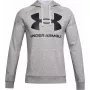 Vyriškas gobtuvinis megztinis Under Armour Rival Fleece Big Logo pilkas, 1357093 011