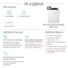 Spaustuvas HP LaserJet Enterprise M612dn baltas