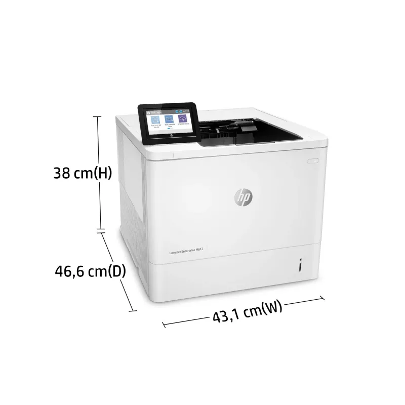 Spaustuvas HP LaserJet Enterprise M612dn baltas