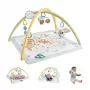 Fisher-Price Sensimals Simply Senses naujagimio kilimėlis su 6 sensoriniais žaislais