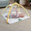 Fisher-Price Sensimals Simply Senses naujagimio kilimėlis su 6 sensoriniais žaislais