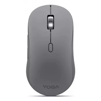 Belaidė ambidekstrinė pelė Lenovo Yoga Office Bluetooth 5.3 Optinė 4000 DPI, 8 mygtukai, pilka, AA baterija