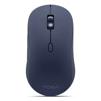Belaidė ambidekstrinė Bluetooth optinė pelė Lenovo Yoga – 4000 DPI, 8 mygtukai, mėlyna