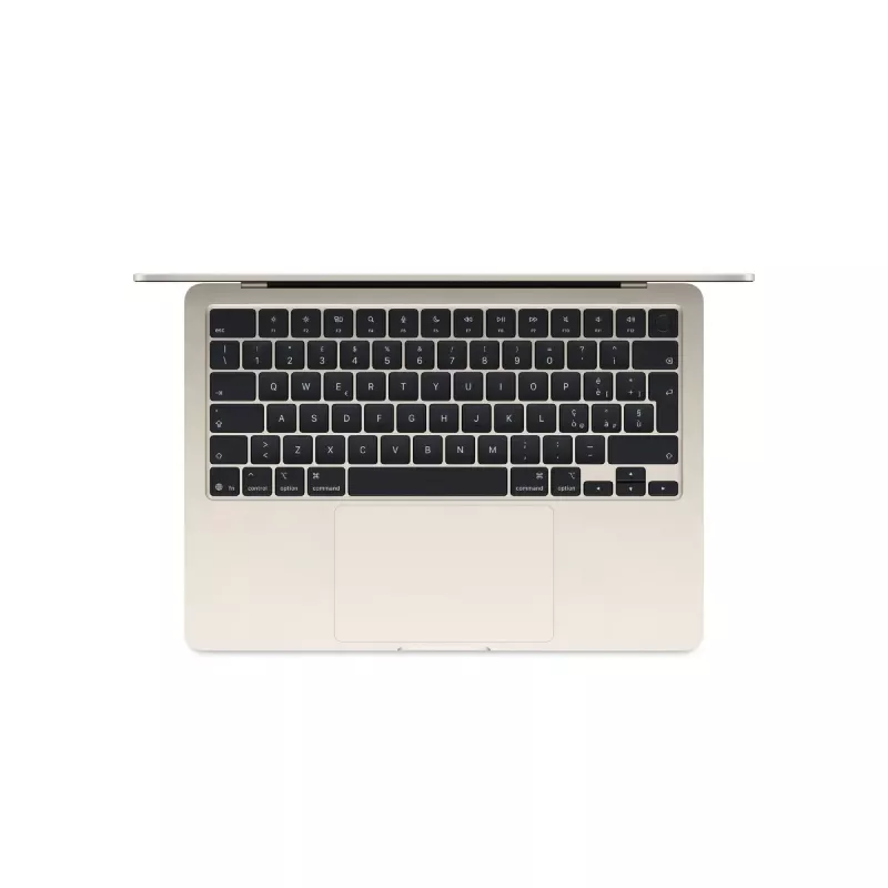 Nešiojamas kompiuteris Apple MacBook Air M5 13,6 col. (34,5 cm) 16 GB RAM 1 TB SSD Wi‑Fi 7 macOS Tahoe smėlio spalvos