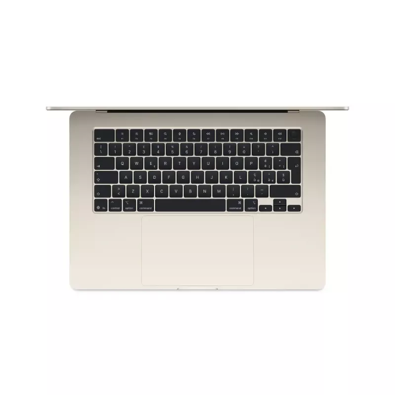 Nešiojamas kompiuteris Apple MacBook Air M5 15,3 col. (38,9 cm), 16 GB RAM, 512 GB SSD, macOS Tahoe, Smėlio spalvos